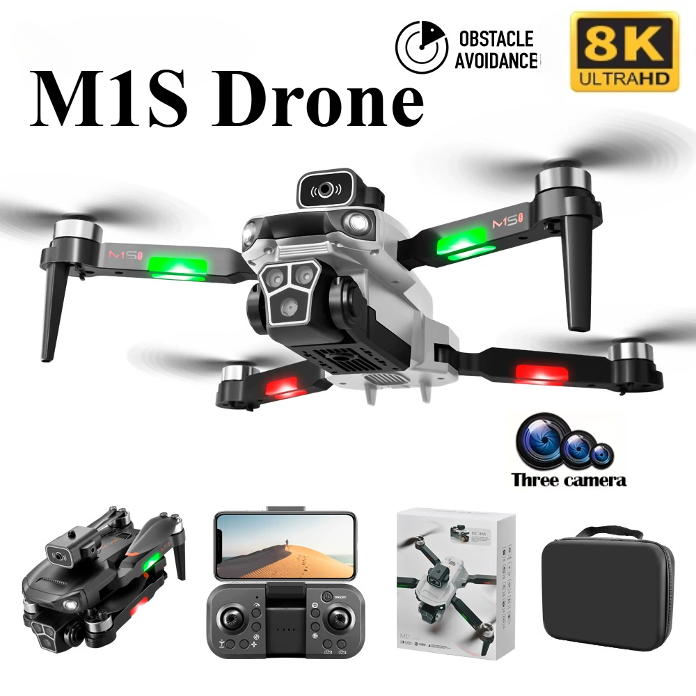 Rc Hobby China - Dron M1S 8K Profesional con Triple