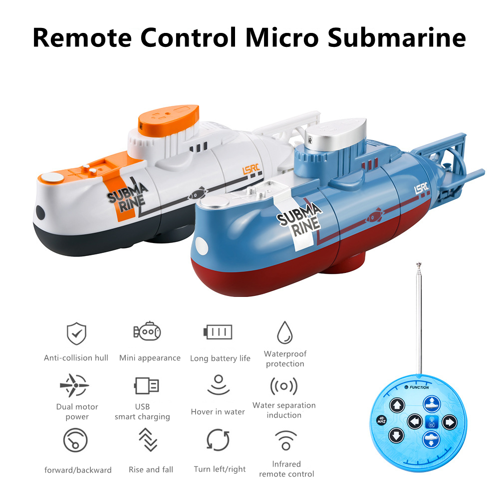 Rc Submarine Water - Simulación Micro Control remoto inalámbrico submarino