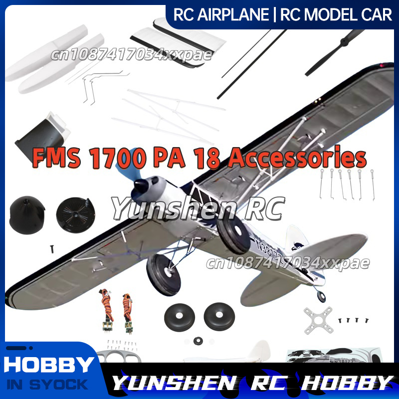 Rc Hobby Online - Calcomanías decorativas para aviones FMS RC,