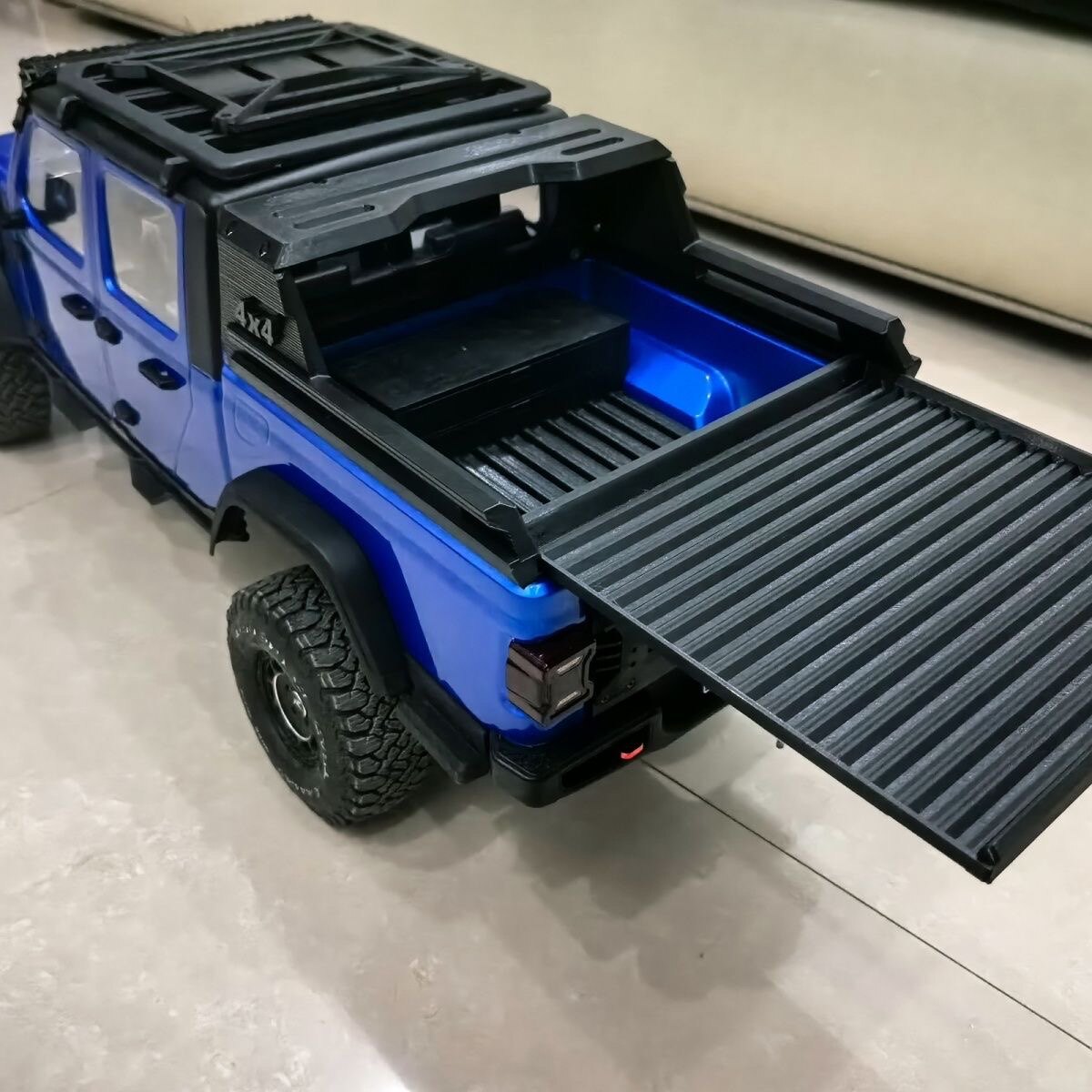Rc Hobby Crawler - Caja de Carga Modular Retráctil Trasera