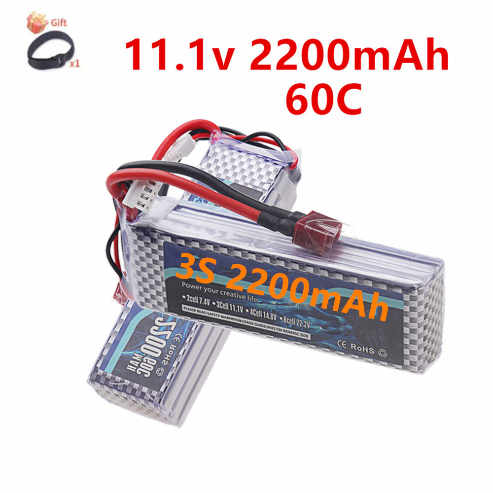 Rc Hobby Parts - Batería Lipo 3S 11.1V Deans T