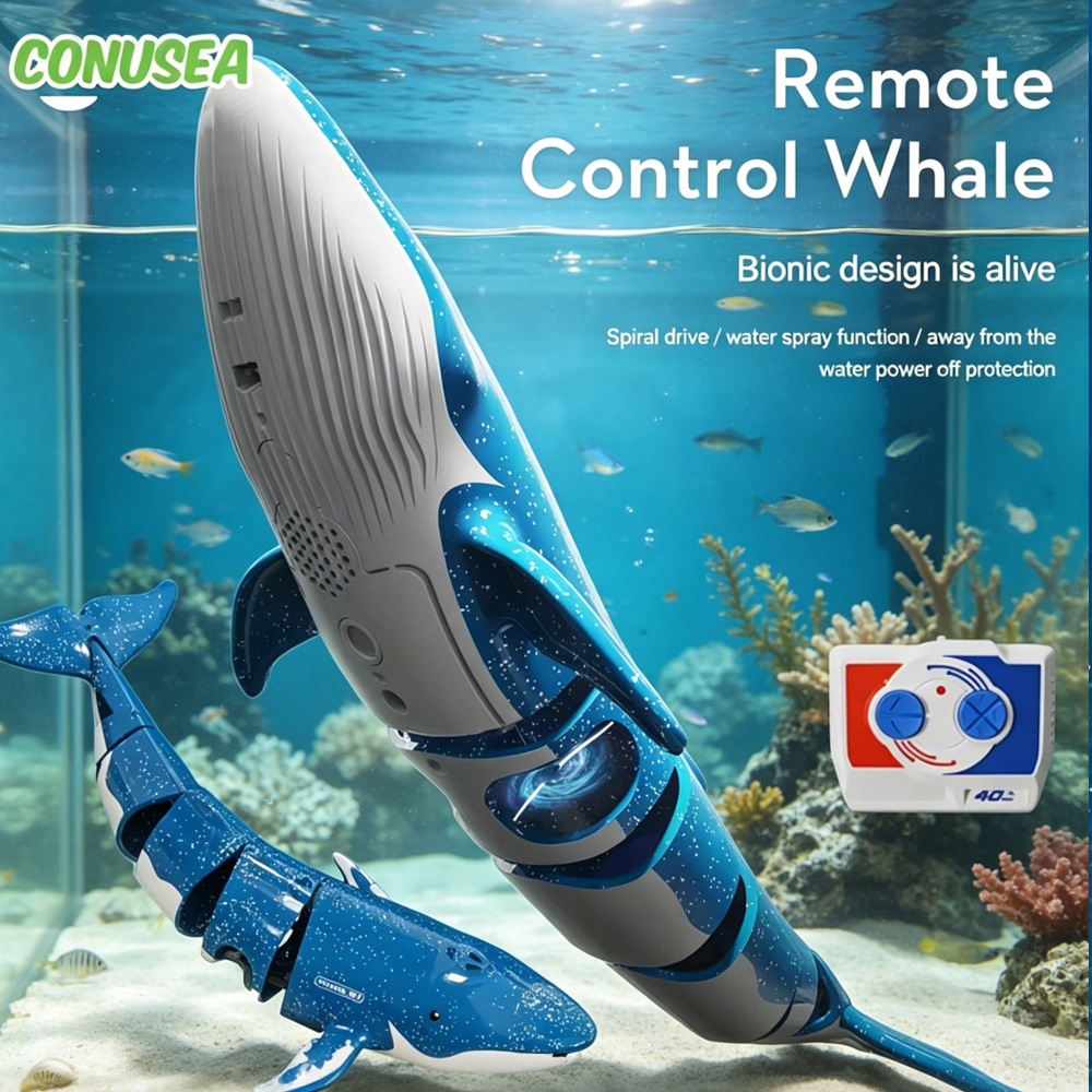 Rc Submarine Water - Submarino RC con Control Remoto, Ballena