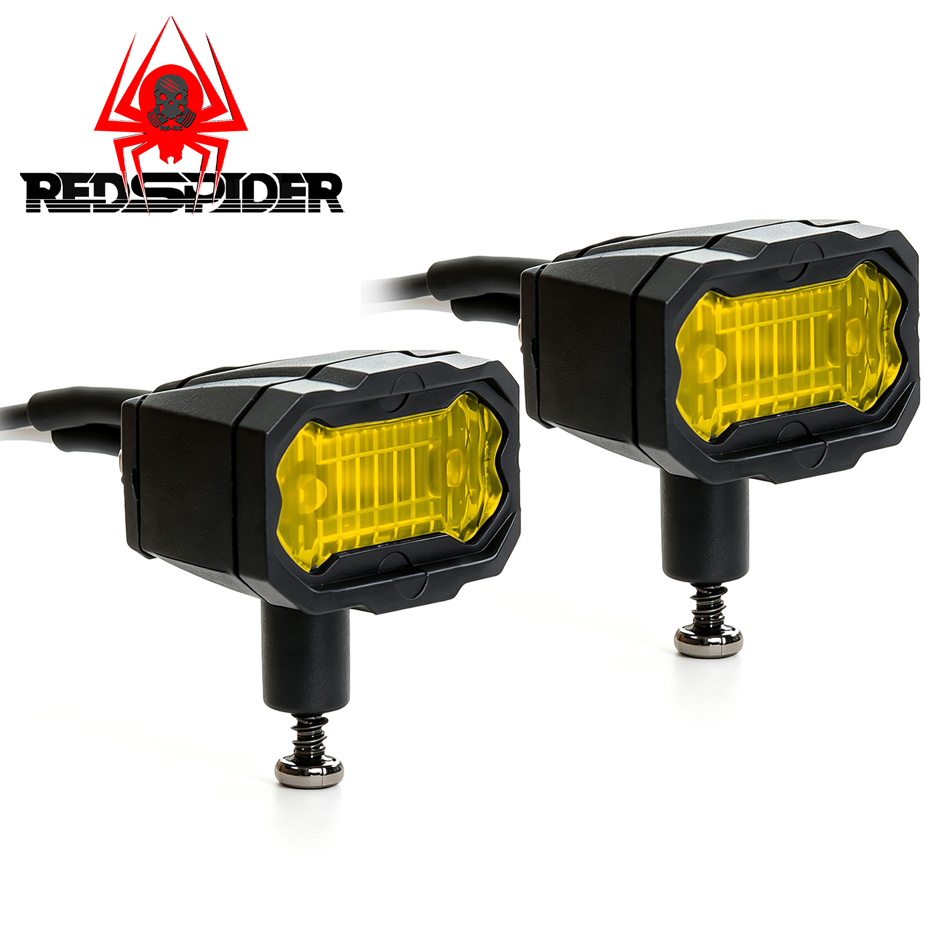 Rc Hobby Jeep Wrangler - RED SPIDER 2 Piezas Luz de