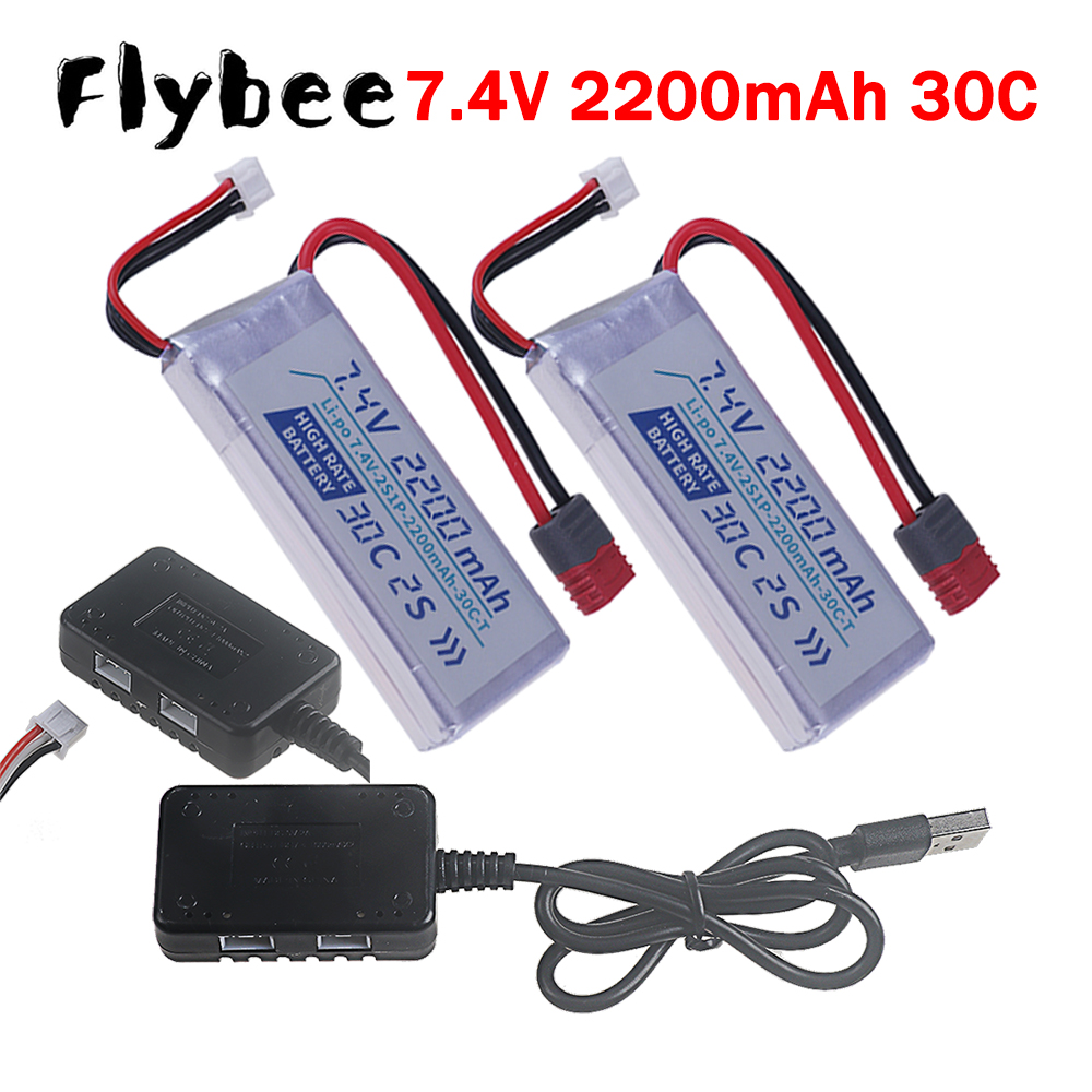Rc Hobby Parts - Batería LIPO T PLUG de Alta