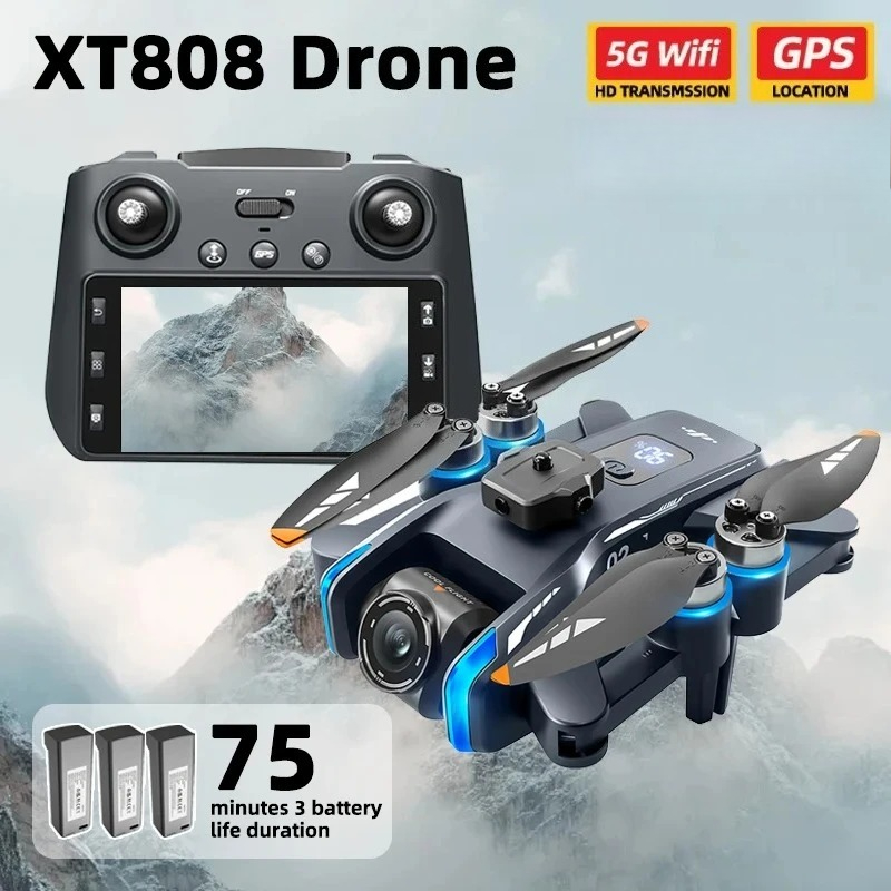 Rc Hobby China - Dron XT808 Pro MAX Original, 4K