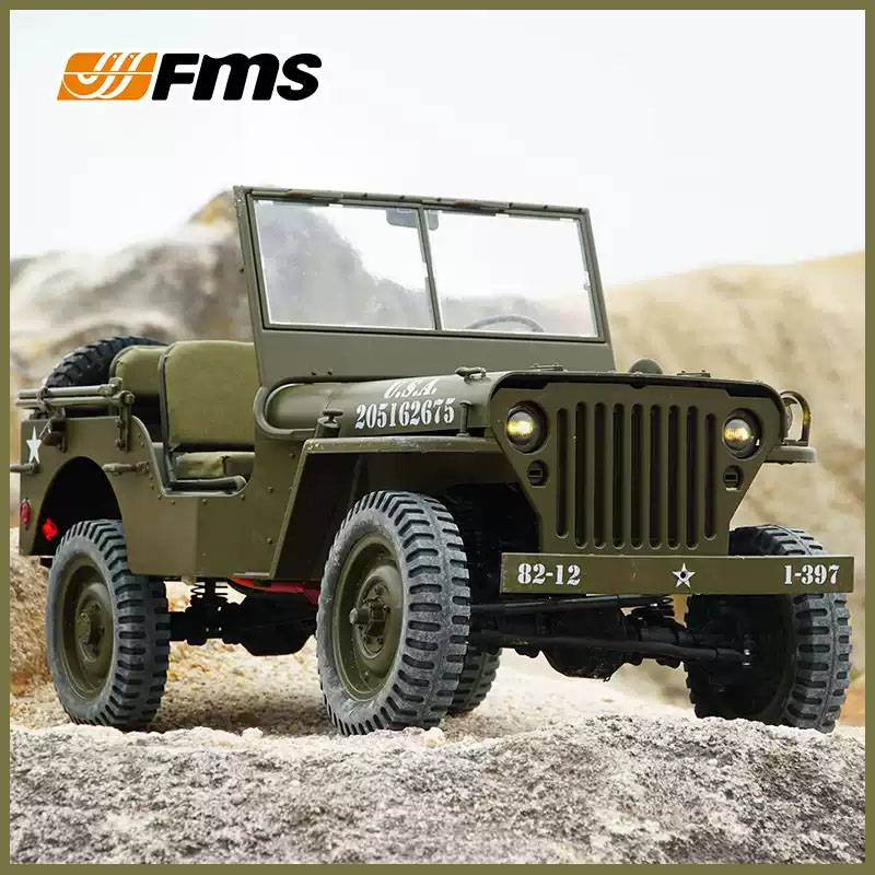 Hobby Zone Rc - Accesorios para FMS 1/6 Climber 1941