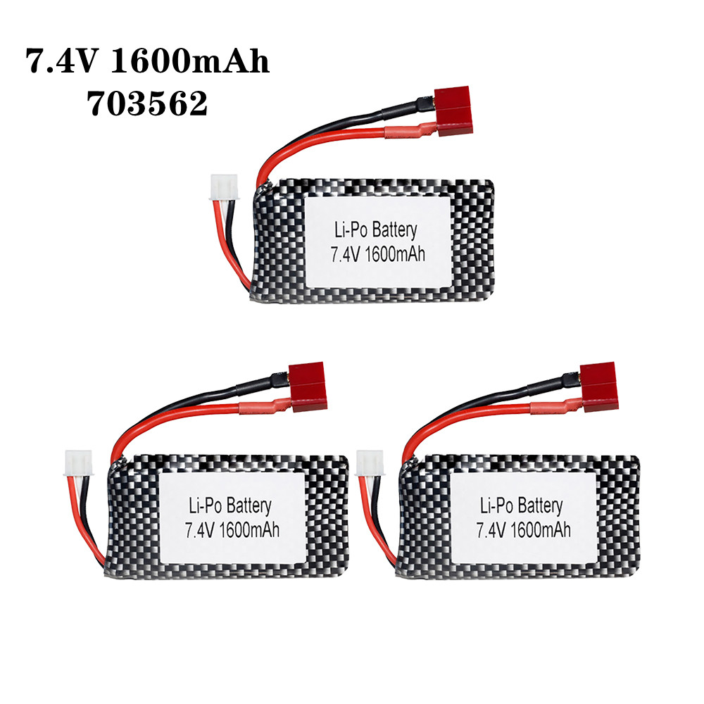 Rc Hobby Parts - Batería Lipo de 1/2/3 unids/lote 7,4