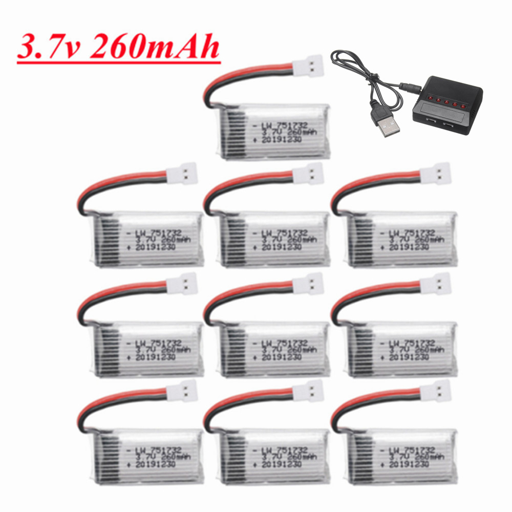 Batería Lipo H8 H36 3,7 V 260m - Top Rc Hobby Mini Xcub reseña y precio
