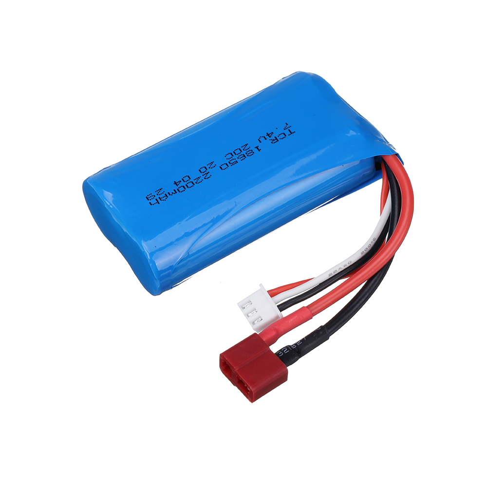 Batería Lipo de 7,4 V, 2200mAh - Rc Hobby Parts reseña y precio