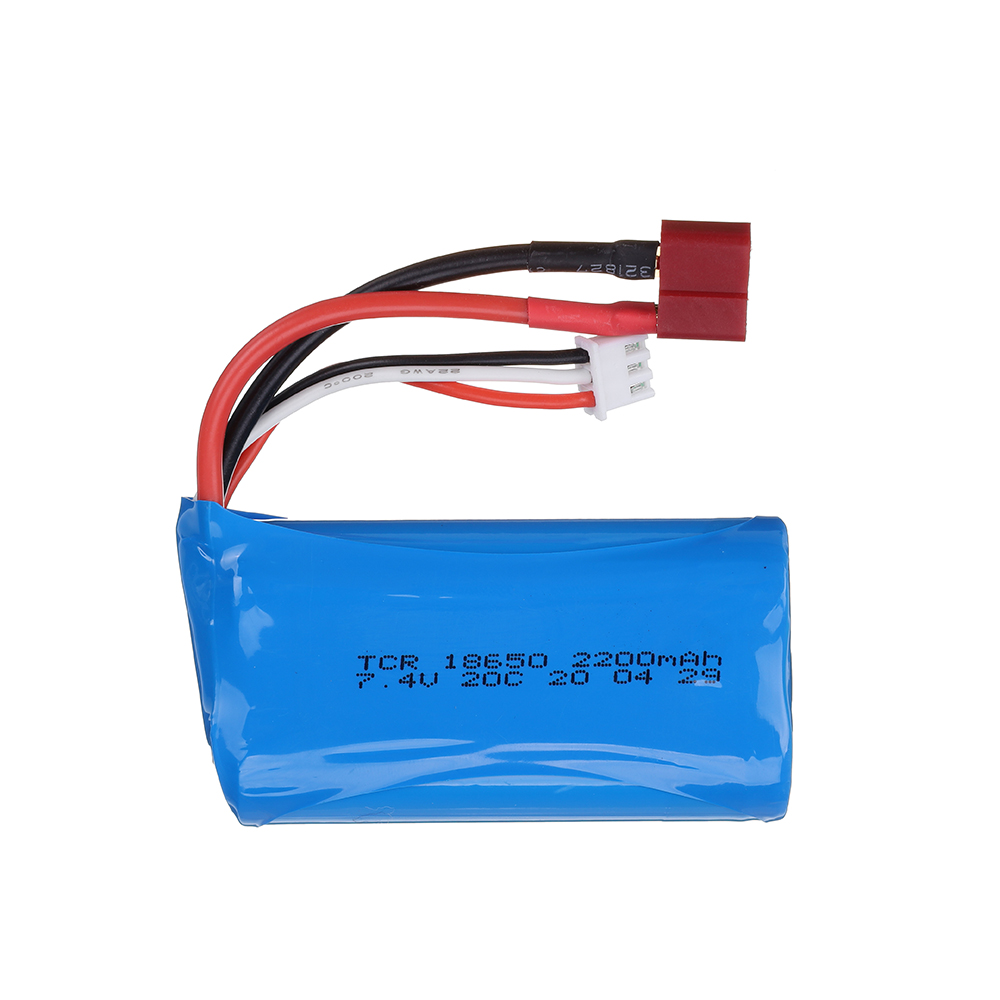 Batería Lipo de 7,4 V, 2200mAh - Rc Hobby Parts reseña y precio