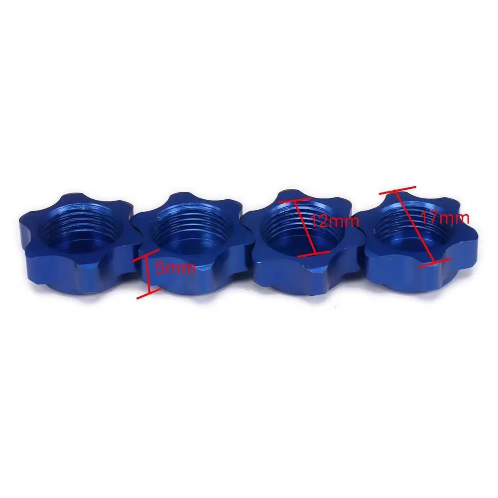 Tuerca hexagonal de aluminio d - Rc Hobby Parts reseña y precio
