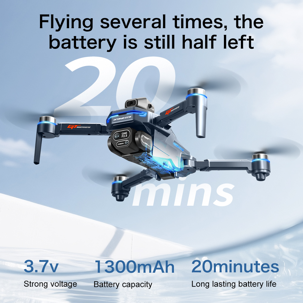 Dron Plegable Lenovo GT8 8K HD - Rc Hobby China reseña y precio