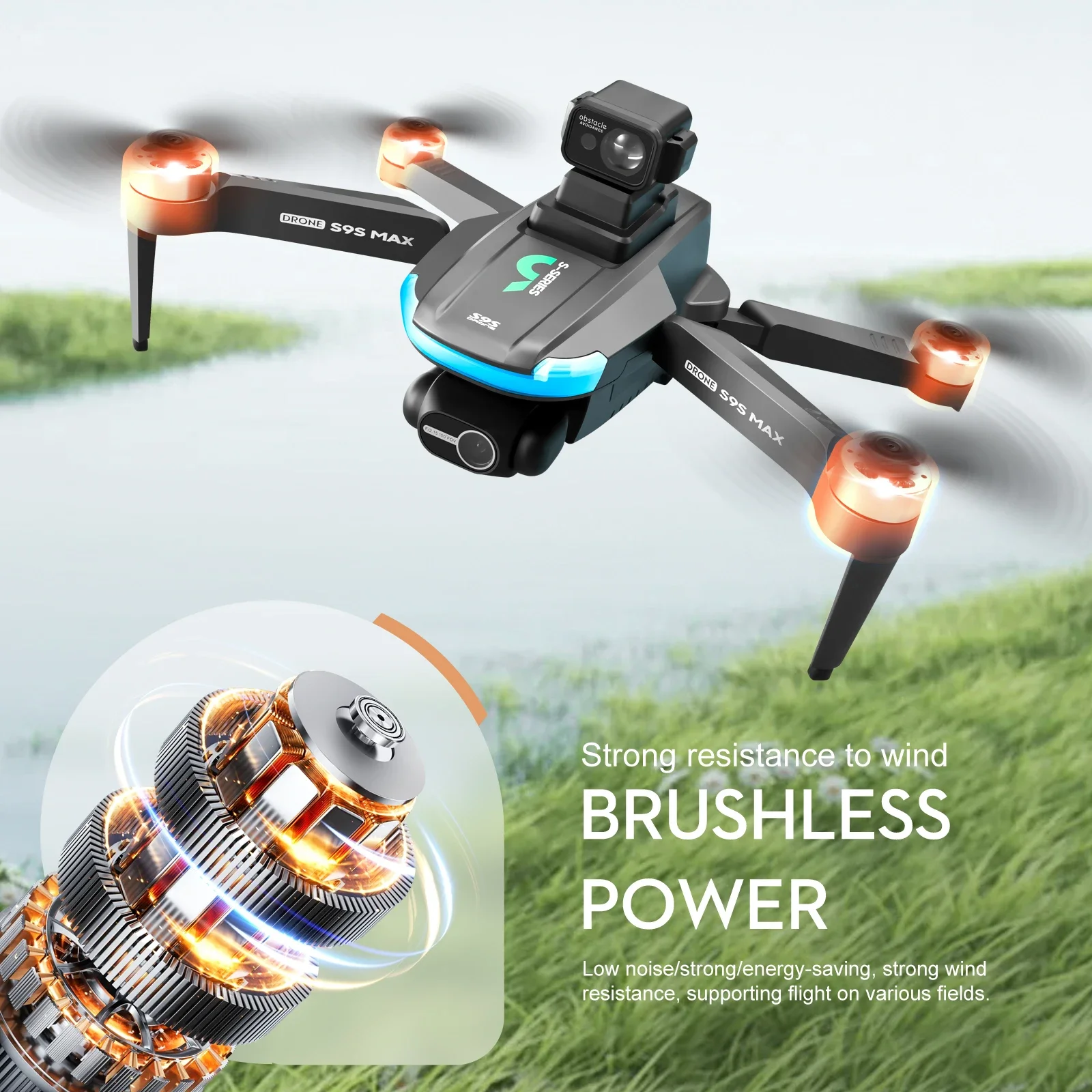 Nuevo S9S MAX MINI Drone 4K 2  - Top Rc Hobby Mini Xcub reseña y precio