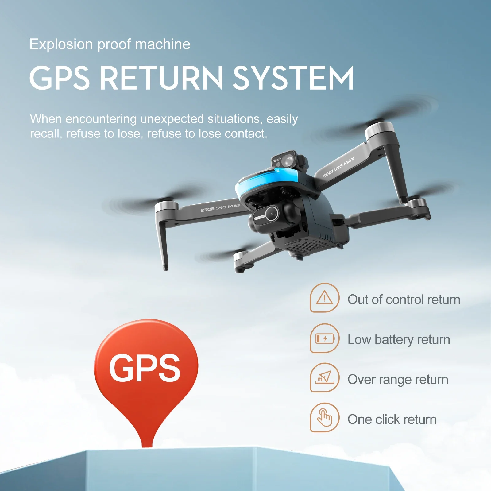 Nuevo S9S MAX MINI Drone 4K 2  - Top Rc Hobby Mini Xcub reseña y precio