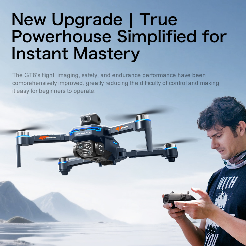 Dron Original GT8 8K Profesion - Rc Hobby China reseña y precio