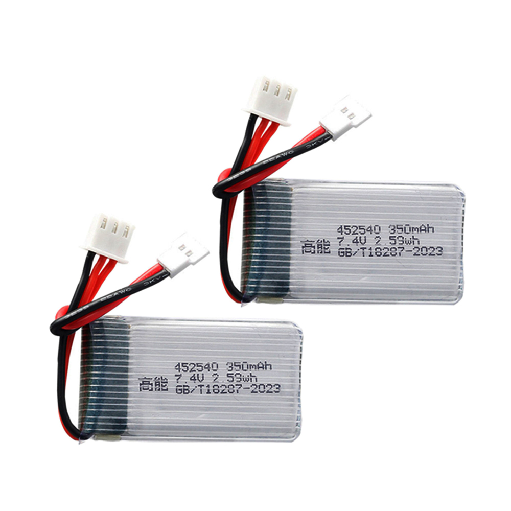 Batería Lipo 2S 7,4 V 350mAh p - Top Rc Hobby Mini Xcub reseña y precio