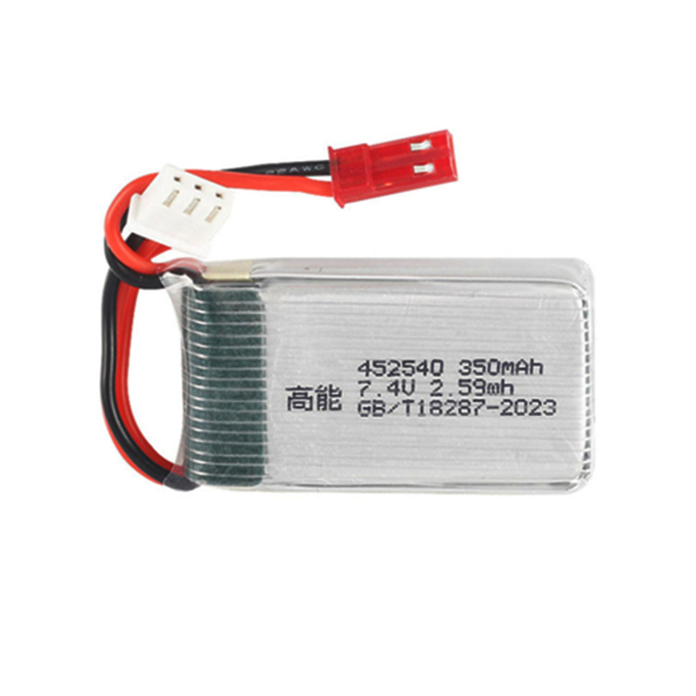 Batería Lipo 2S 7,4 V 350mAh p - Top Rc Hobby Mini Xcub reseña y precio