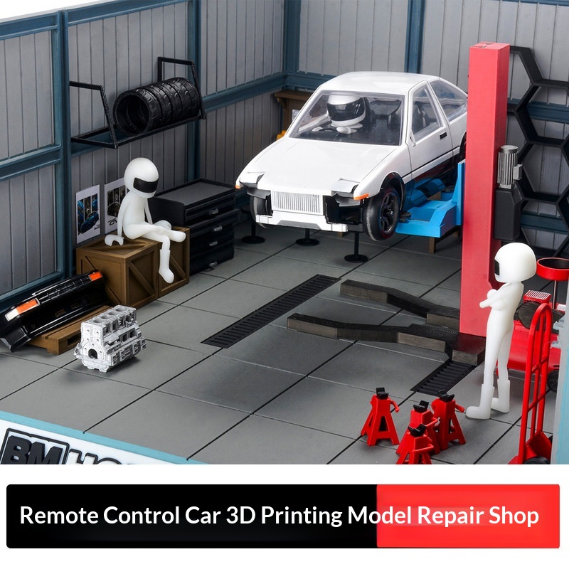 BM HOBBY - Maqueta de Taller d - Rc Hobby Garage reseña y precio