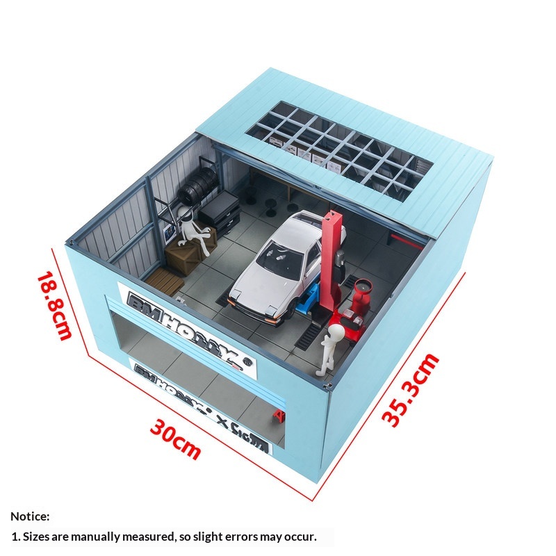 BM HOBBY - Maqueta de Taller d - Rc Hobby Garage reseña y precio