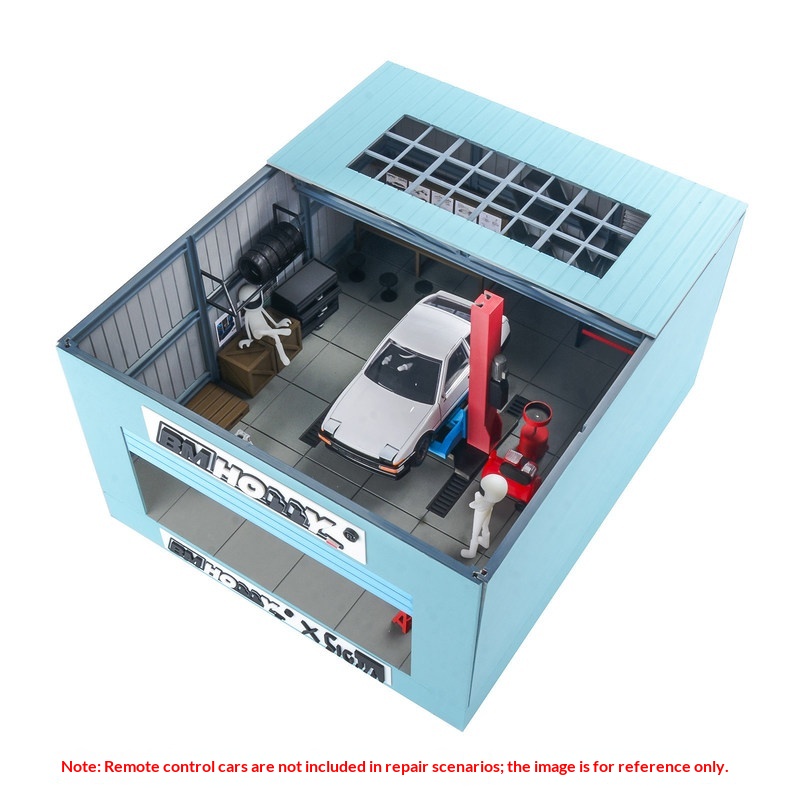 BM HOBBY - Maqueta de Taller d - Rc Hobby Garage reseña y precio