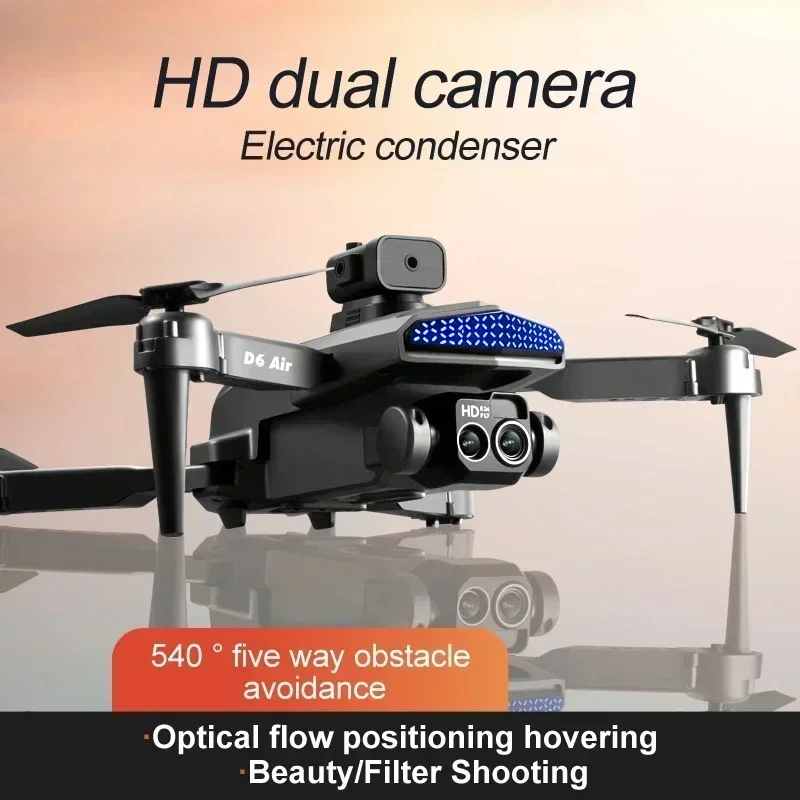 Mini Dron D6 8k Profesional co - Rc Hobby China reseña y precio