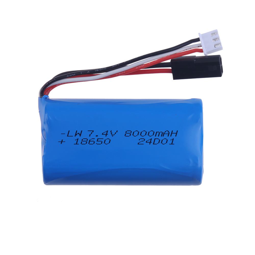 (5500 Plug) Batería 18650 7.4V - Rc Hobby Parts reseña y precio