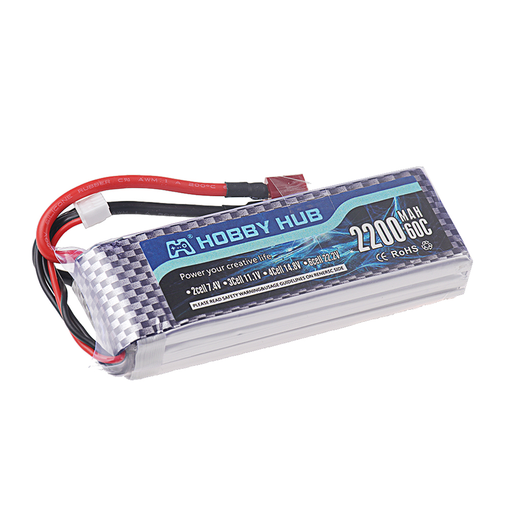 Batería Lipo 3S 11.1V Deans T  - Rc Hobby Parts reseña y precio