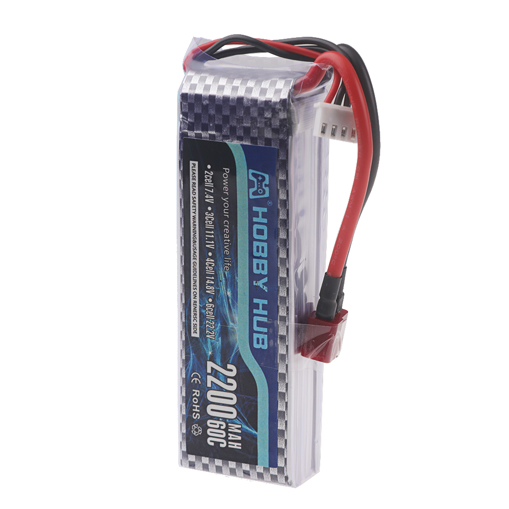 Batería Lipo 3S 11.1V Deans T  - Rc Hobby Parts reseña y precio