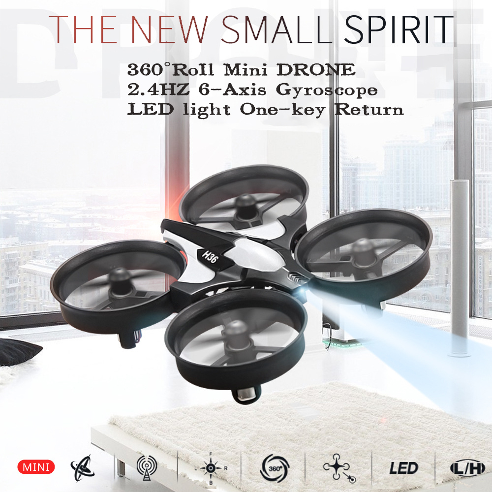 Mini Dron JJRC H36 2.4G de 6 E - Top Rc Hobby Mini Xcub reseña y precio