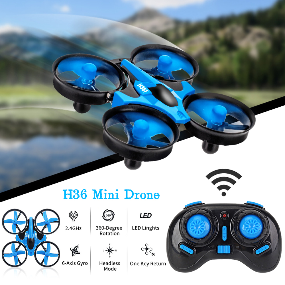 Mini Dron JJRC H36 2.4G de 6 E - Top Rc Hobby Mini Xcub reseña y precio
