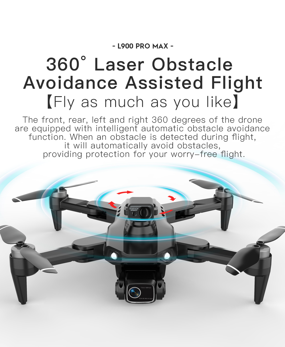 LYZRC L900 PRO MAX láser evita - Rc Hobby China reseña y precio