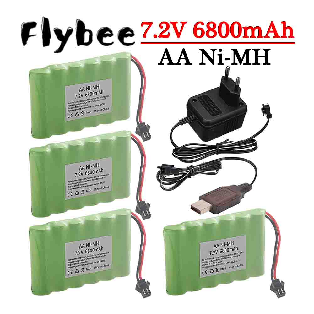 Ni-MH 7,2 V 6800mAh SM enchufe - Rc Hobby Charger reseña y precio