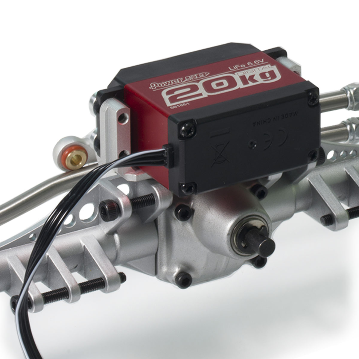 Soporte Servo Capra CNC de alu - Rc Hobby Crawler reseña y precio