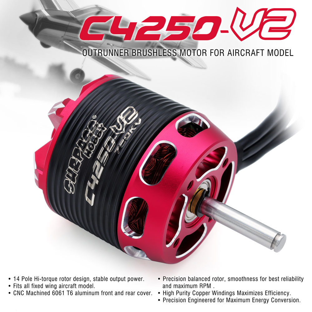 SURPASS HOBBY C4240 750KV/850K - Rc Hobby Online reseña y precio