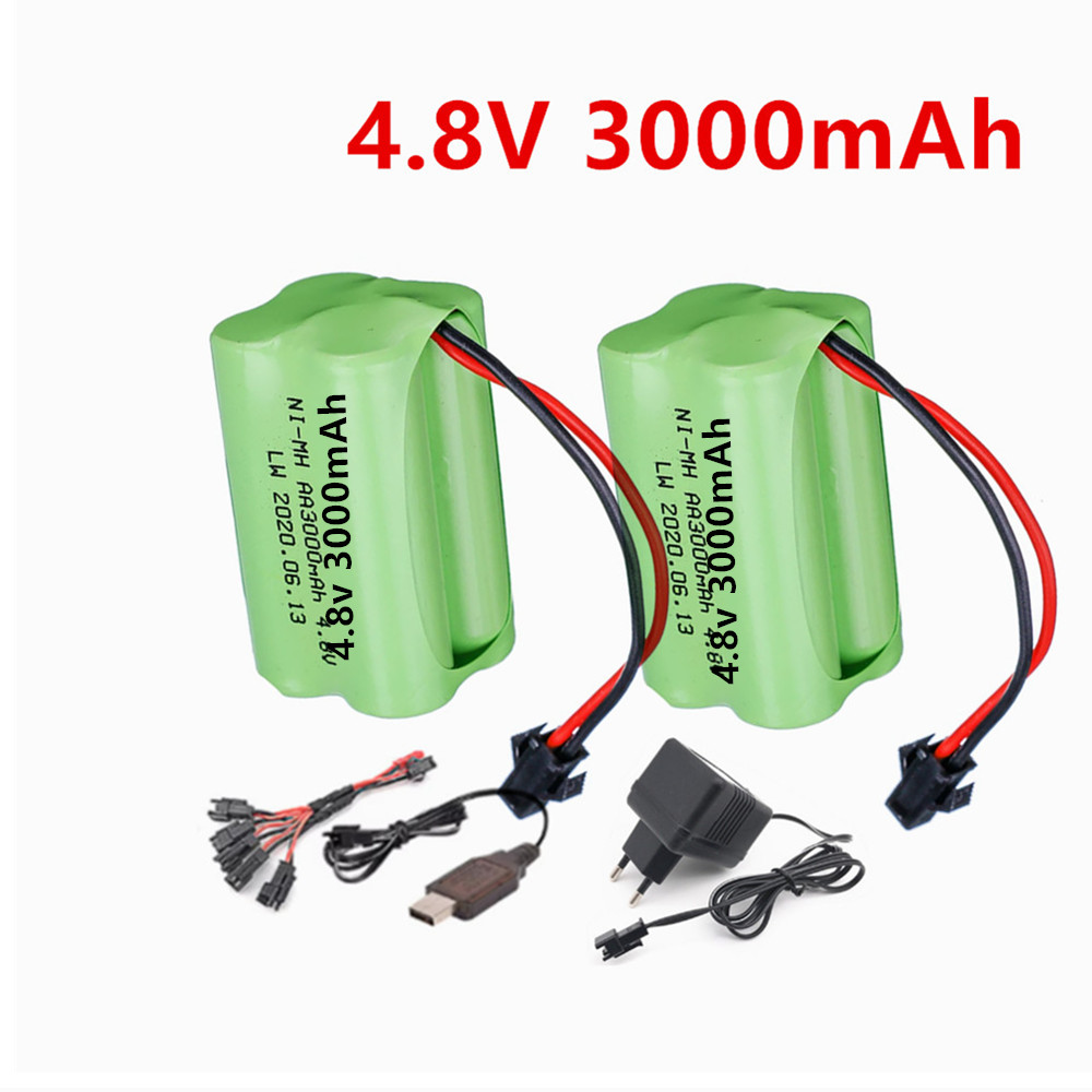 Batería Recargable de 4.8v 300 - Rc Hobby Charger reseña y precio