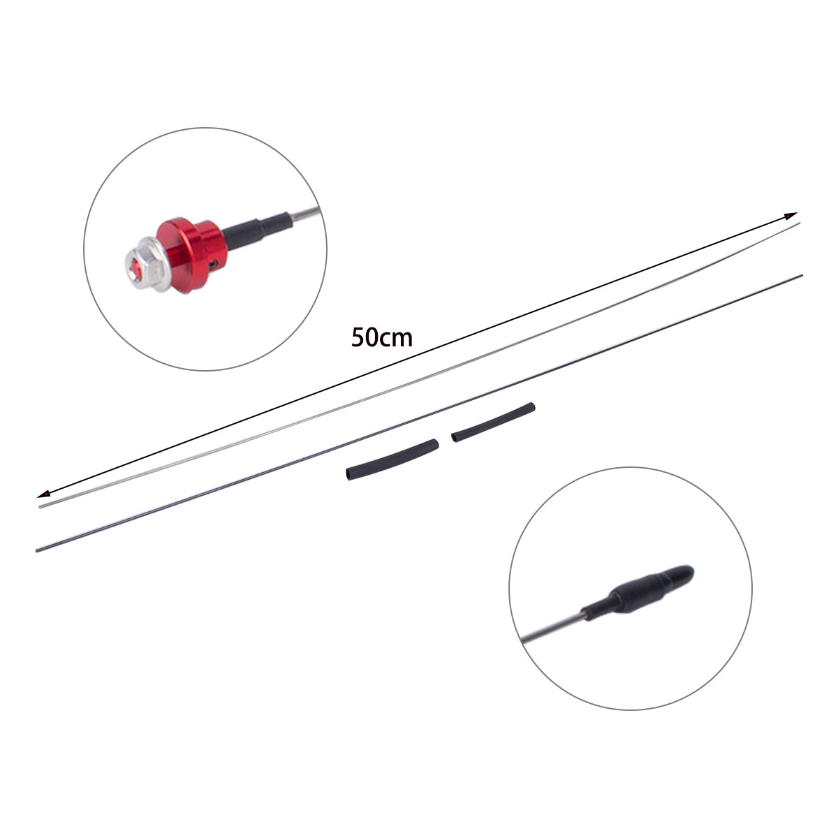 Antena de simulación ajustable - Rc Hobby Crawler reseña y precio
