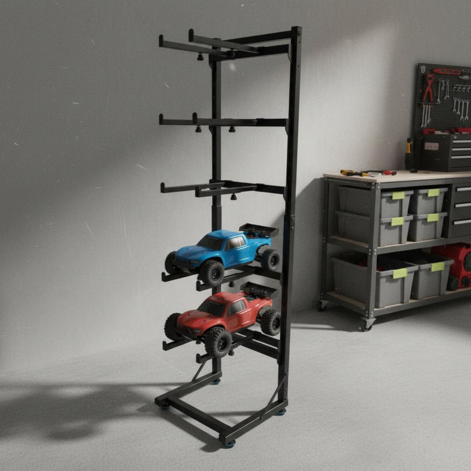 Expositor para coches RC, sopo - Rc Hobby Garage reseña y precio