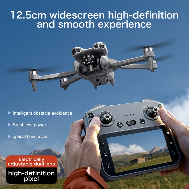 Mini Dron GT50 con Cámara Dual - Rc Hobby China reseña y precio