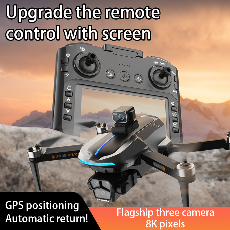 Dron AE8 EVO GPS 8K Profesiona - Rc Hobby China reseña y precio